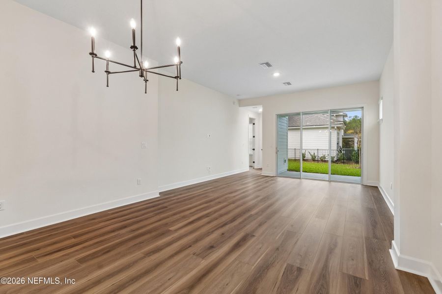 Spacious, unfurnished interior of a new home in Seabrook Village 40' Front Entry, Ponte Vedra (Image 14).