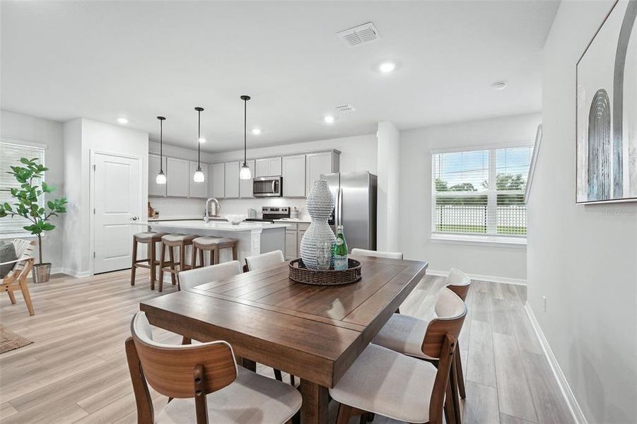 Furnished interior view inside a new home in Amelia Groves, St. Cloud (Image 33).