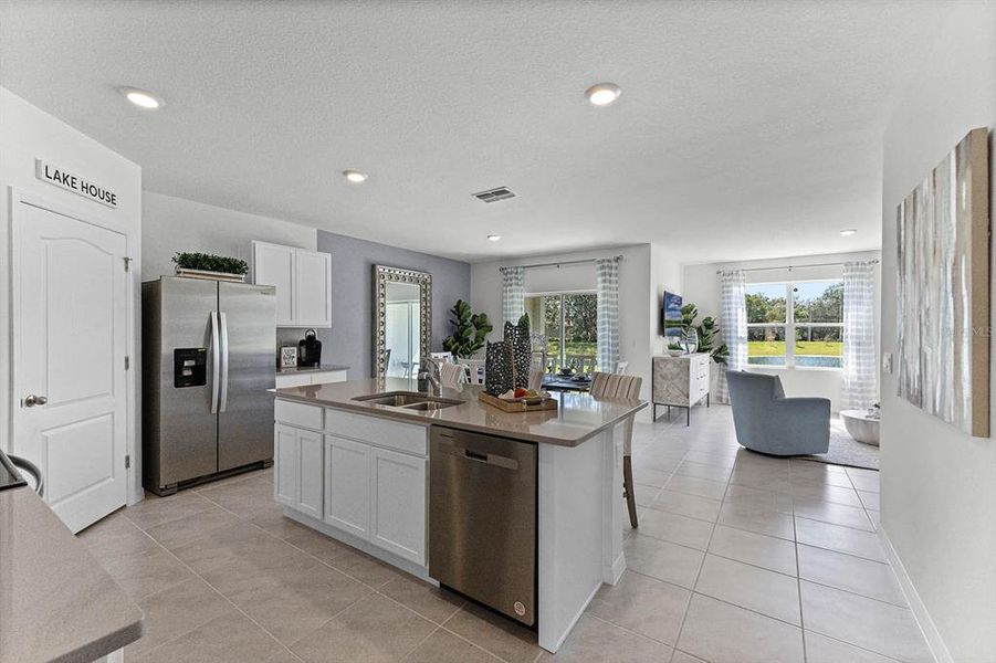 Furnished interior view inside a new home in , Winter Haven (Image 32). Furnished interior view inside a new home in , Winter Haven (Image 32).