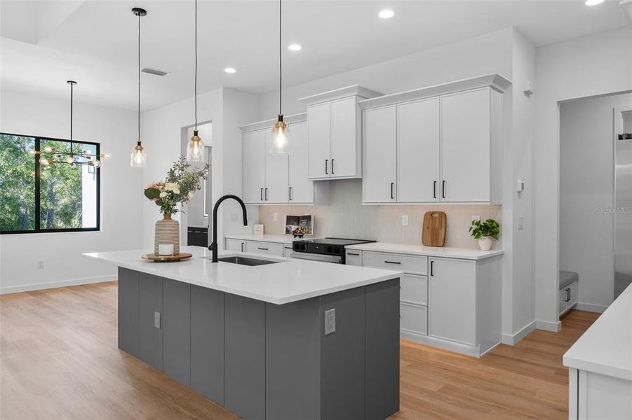 Furnished interior view inside a new home in , North Port (Image 15). Furnished interior view inside a new home in , North Port (Image 15).