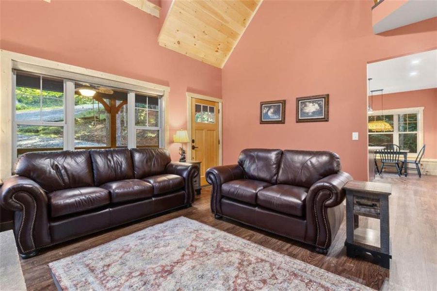 Furnished interior view inside a new home in , Ellijay (Image 6). Furnished interior view inside a new home in , Ellijay (Image 6).