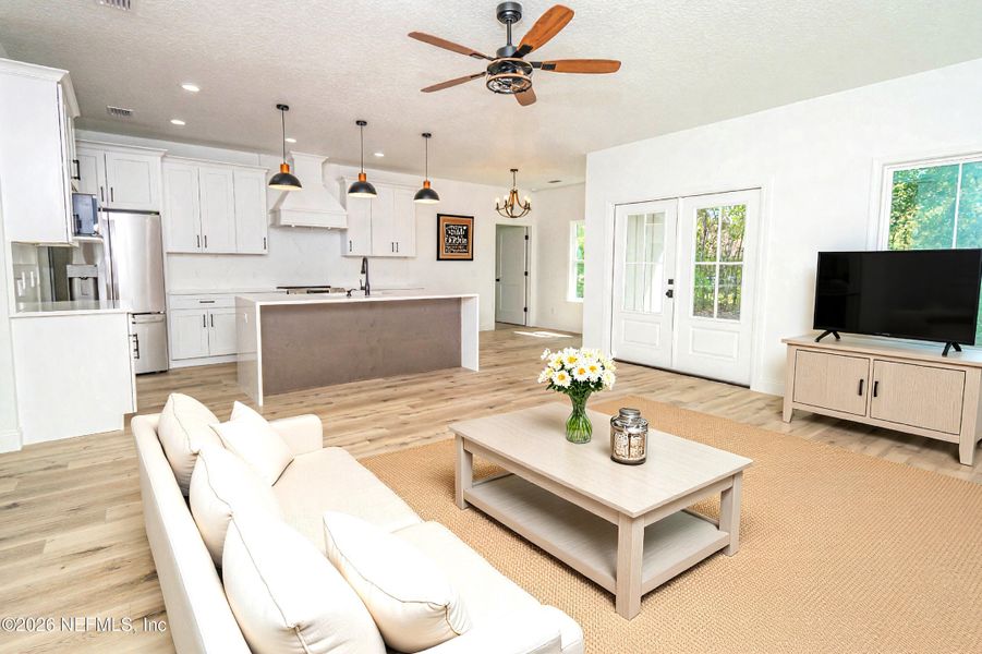 Furnished interior view inside a new home in , Macclenny (Image 10).