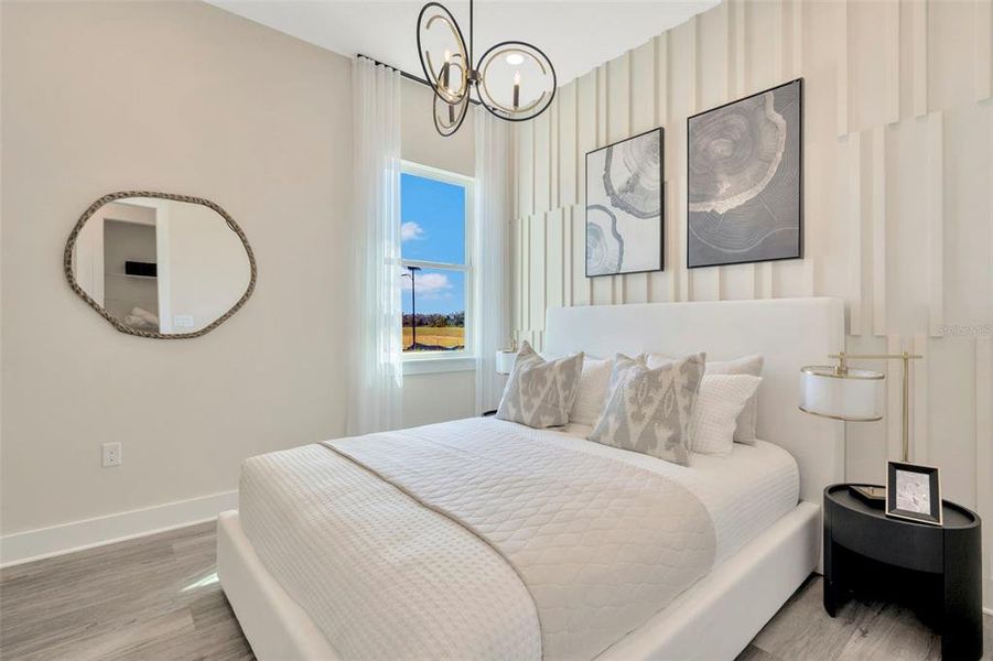 Furnished interior view inside a new home in Biscayne Landing at Seaire, Parrish (Image 10).