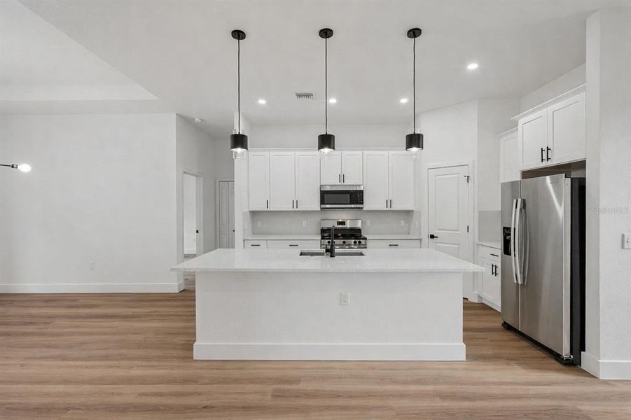 Furnished interior view inside a new home in , North Port (Image 6). Furnished interior view inside a new home in , North Port (Image 6).