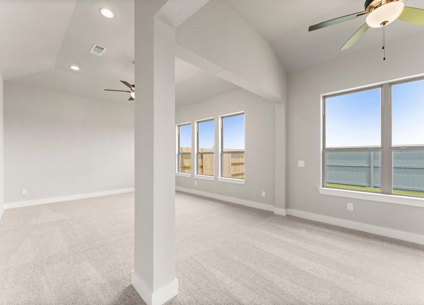 Primary Bedroom with Sitting Area Primary Bedroom with Sitting Area