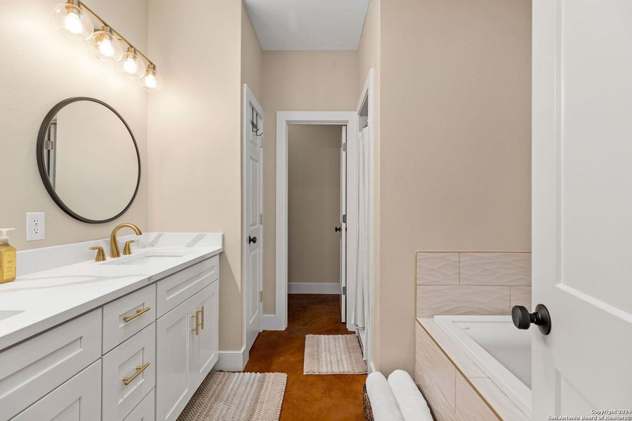 Furnished interior view inside a new home in , Concan (Image 39). Furnished interior view inside a new home in , Concan (Image 39).