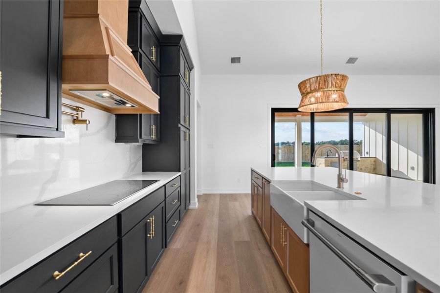 Furnished interior view inside a new home in King Oaks, Salado (Image 4). Furnished interior view inside a new home in King Oaks, Salado (Image 4).