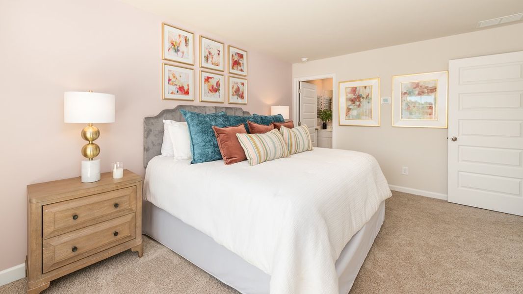 Representative furnished interior of a home built from the Pearson by D.R. Horton in Young's Crossing, Stone Mountain (Image 19). Representative furnished interior of a home built from the Pearson by D.R. Horton in Young's Crossing, Stone Mountain (Image 19).
