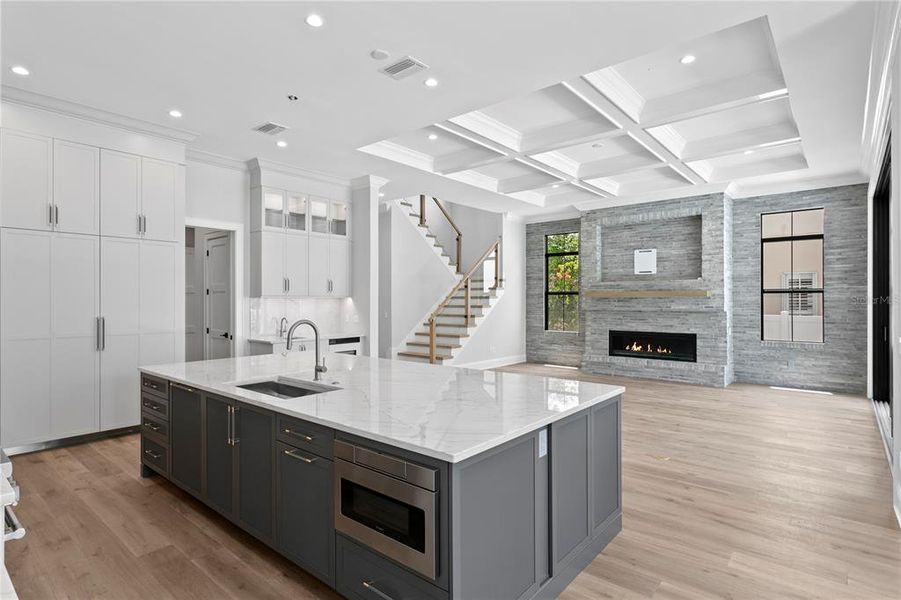 Furnished interior view inside a new home in , Tampa (Image 18).