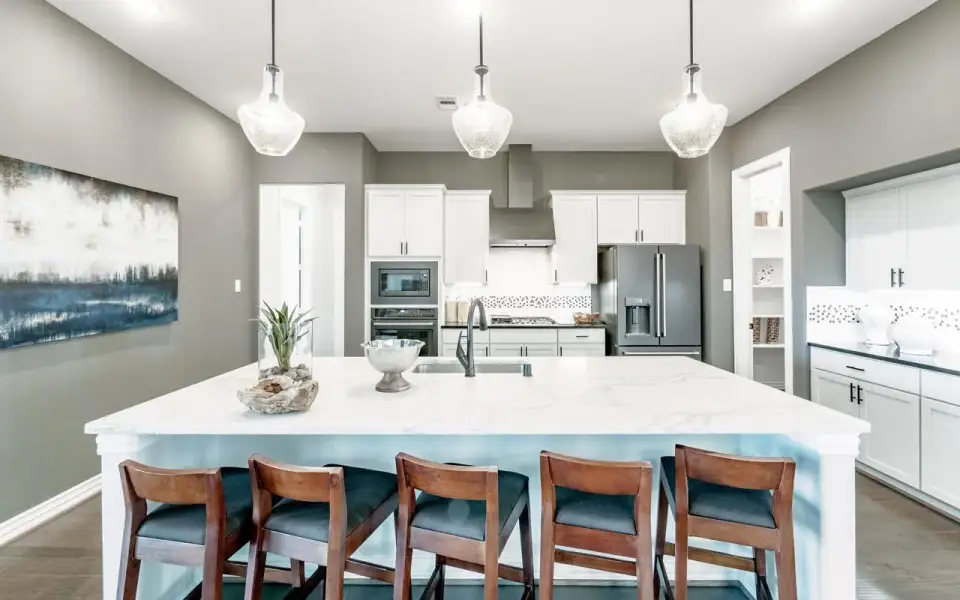 Furnished interior view inside a new home in High Park Hill, Arrington (Image 13).