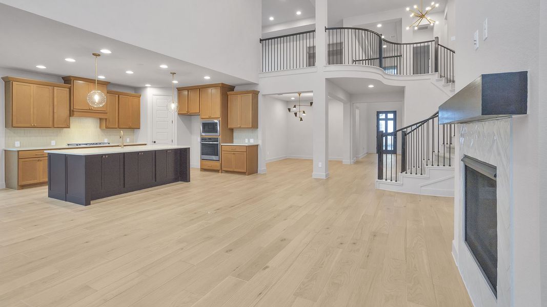 Furnished interior view inside a new home in Two Step Farm, Montgomery (Image 5).