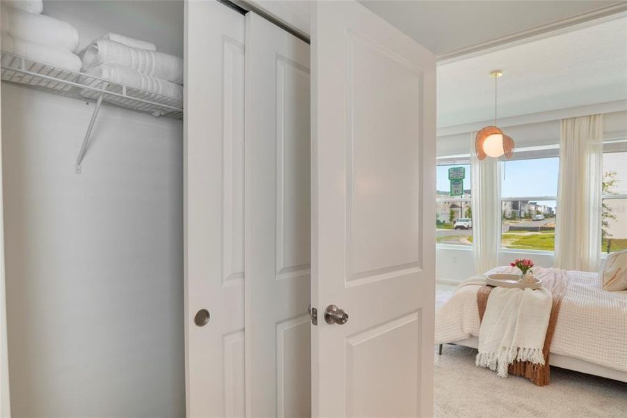 Furnished interior view inside a new home in Solara Resort, Kissimmee (Image 14).
