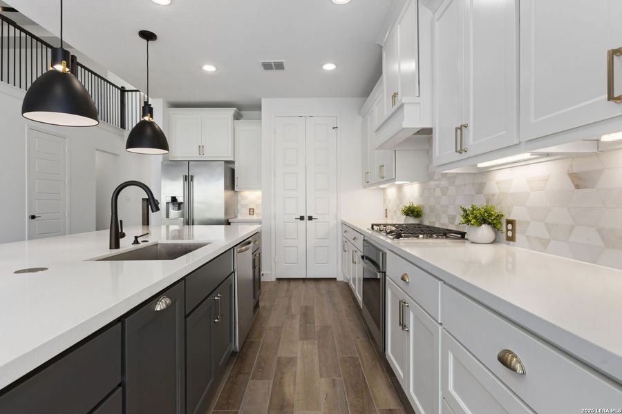 Furnished interior view inside a new home in Esperanza, Boerne (Image 37).