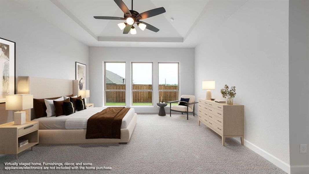 Furnished interior view inside a new home in Terraces 72', Rockwall (Image 10). Furnished interior view inside a new home in Terraces 72', Rockwall (Image 10).