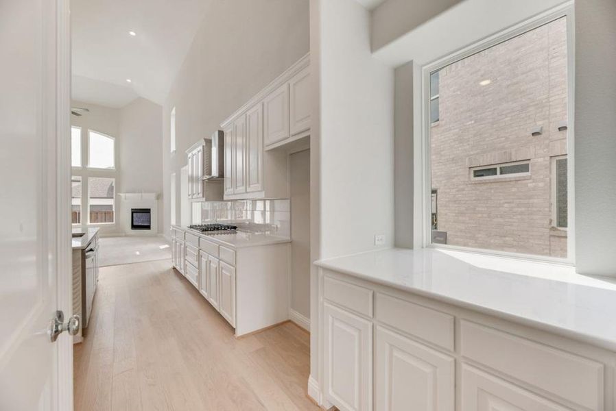 Furnished interior view inside a new home in Trails at Cottonwood Creek, Rowlett (Image 6).
