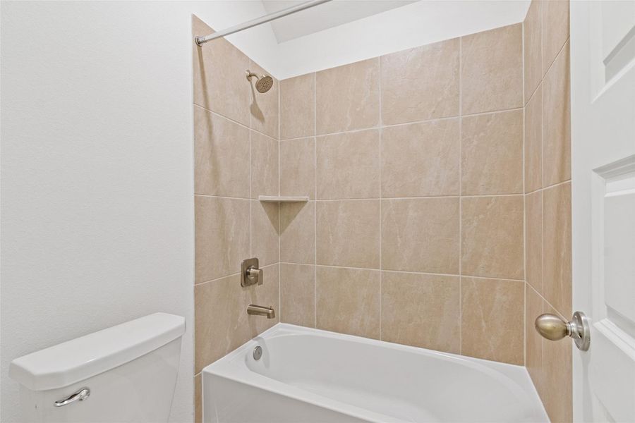 Furnished interior view inside a new home in The Woodlands Hills, Willis (Image 8).