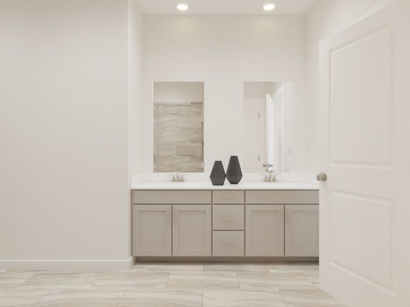 Furnished interior view inside a new home in Avery Farms - Ridge Series, Murfreesboro (Image 6).