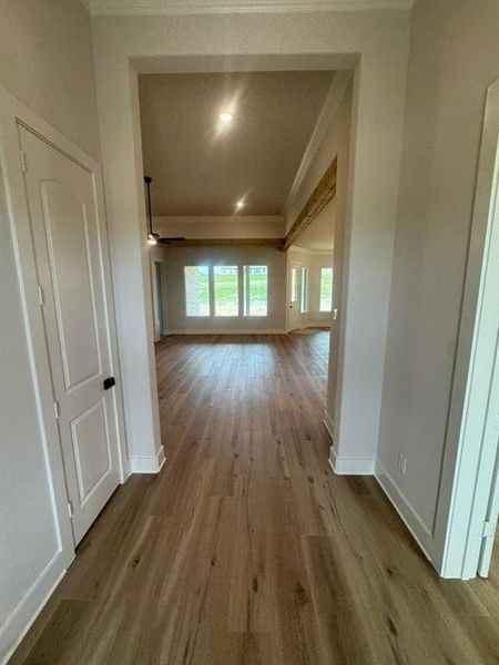 Spacious, unfurnished interior of a new home in Creekview Addition, Van Alstyne (Image 7). Spacious, unfurnished interior of a new home in Creekview Addition, Van Alstyne (Image 7).