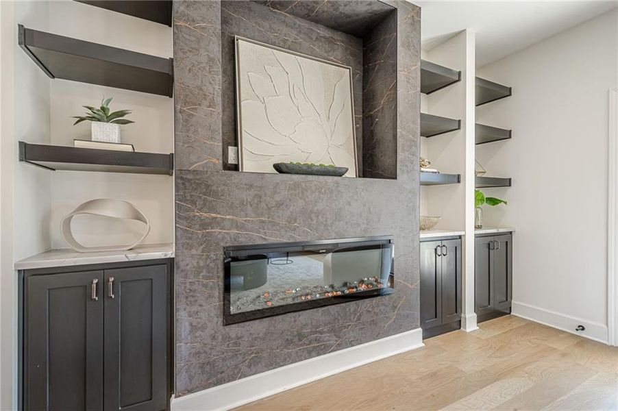 Furnished interior view inside a new home in , Powder Springs (Image 9). Furnished interior view inside a new home in , Powder Springs (Image 9).