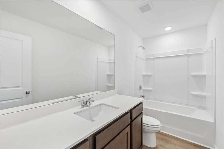 Furnished interior view inside a new home in The Pointe at Heron Bay, Locust Grove (Image 13).
