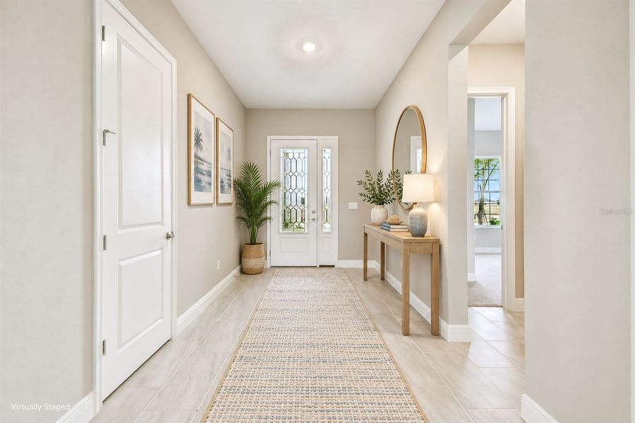 Furnished interior view inside a new home in River Preserve Estates, Parrish (Image 35).