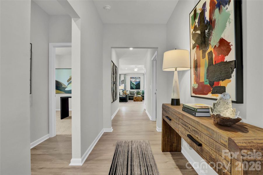 Furnished interior view inside a new home in Piper Creek, Newton (Image 3).