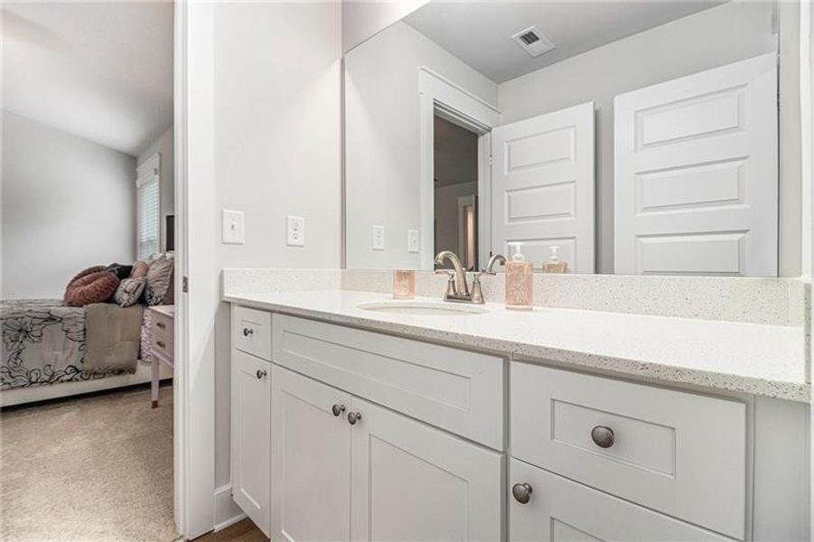 Furnished interior view inside a new home in , Moreland (Image 8).