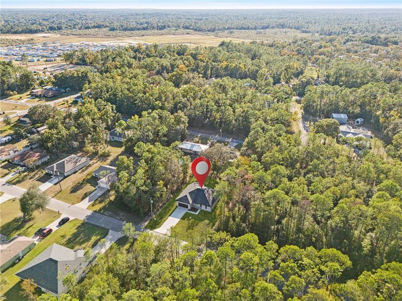 Front exterior of a new home in , Citrus Springs, FL, highlighting curb appeal (Image 22).