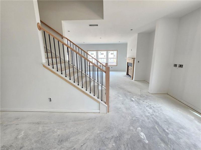 In-progress construction of a new home in The Estates at Casteel, Bethlehem, GA (Image 18).