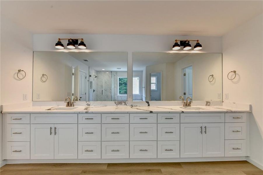 Furnished interior view inside a new home in , Gainesville (Image 28).