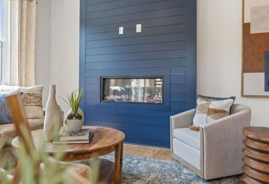 Furnished interior view inside a new home in The Reserve at Gainesville Township, Gainesville (Image 15). Furnished interior view inside a new home in The Reserve at Gainesville Township, Gainesville (Image 15).