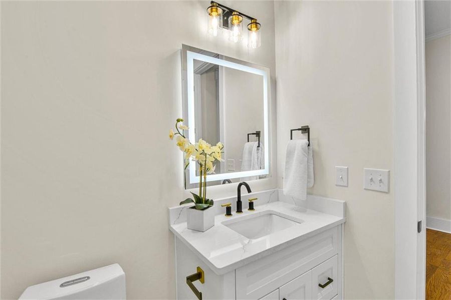Furnished interior view inside a new home in , Snellville (Image 36).