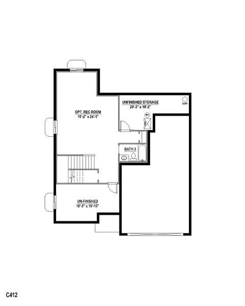 Plan C412 Base Rec