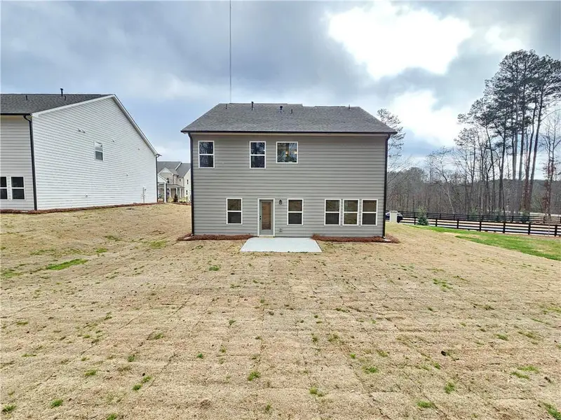Exterior details and patio area of a home in The Estates at Casteel, Bethlehem (Image 3).