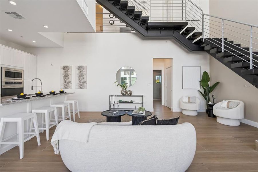 Furnished interior view inside a new home in , Sarasota (Image 60).