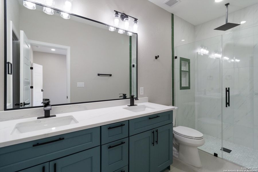 Furnished interior view inside a new home in , San Antonio (Image 7). Furnished interior view inside a new home in , San Antonio (Image 7).