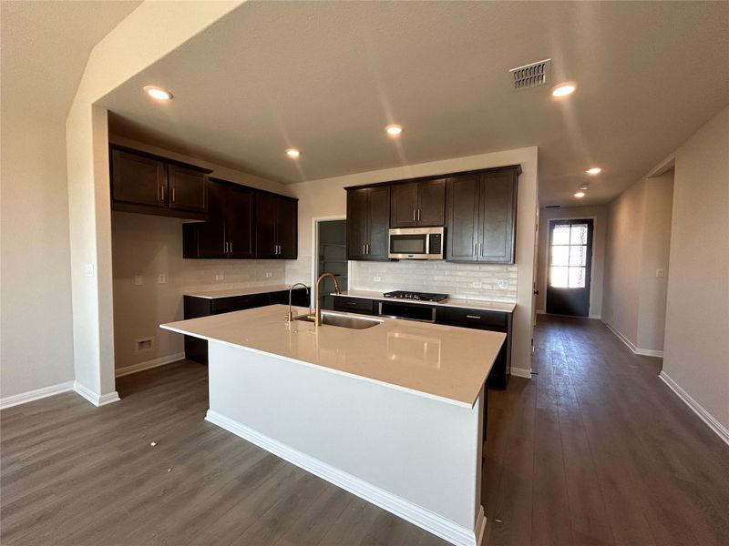 Furnished interior view inside a new home in Willow Springs, Buda (Image 11). Furnished interior view inside a new home in Willow Springs, Buda (Image 11).