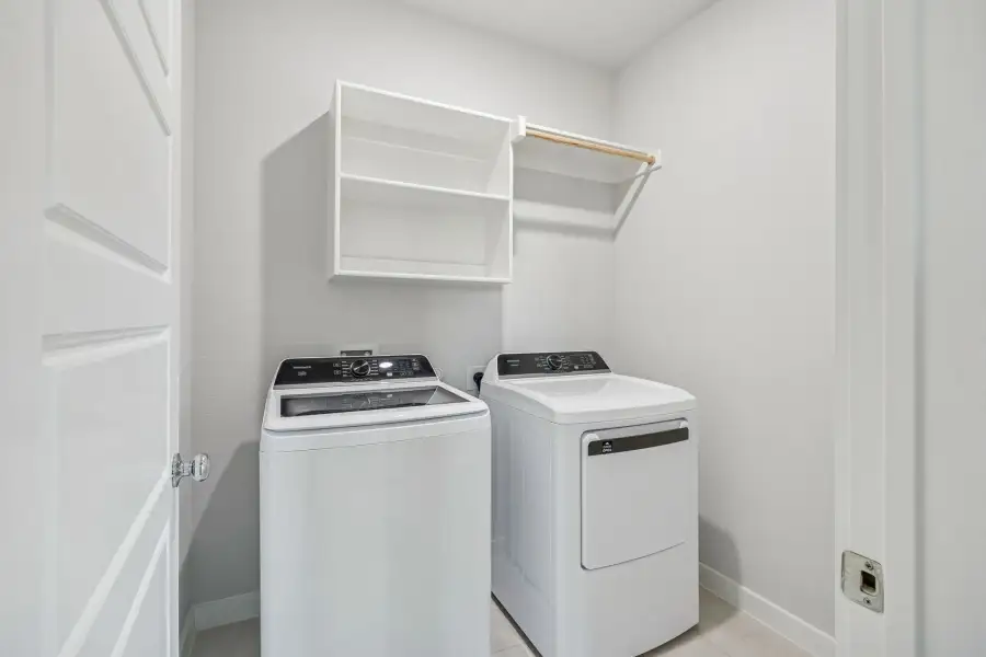 Utility Room in the Stanley II home plan by Trophy Signature Homes – REPRESENTATIVE PHOTO Utility Room in the Stanley II home plan by Trophy Signature Homes – REPRESENTATIVE PHOTO