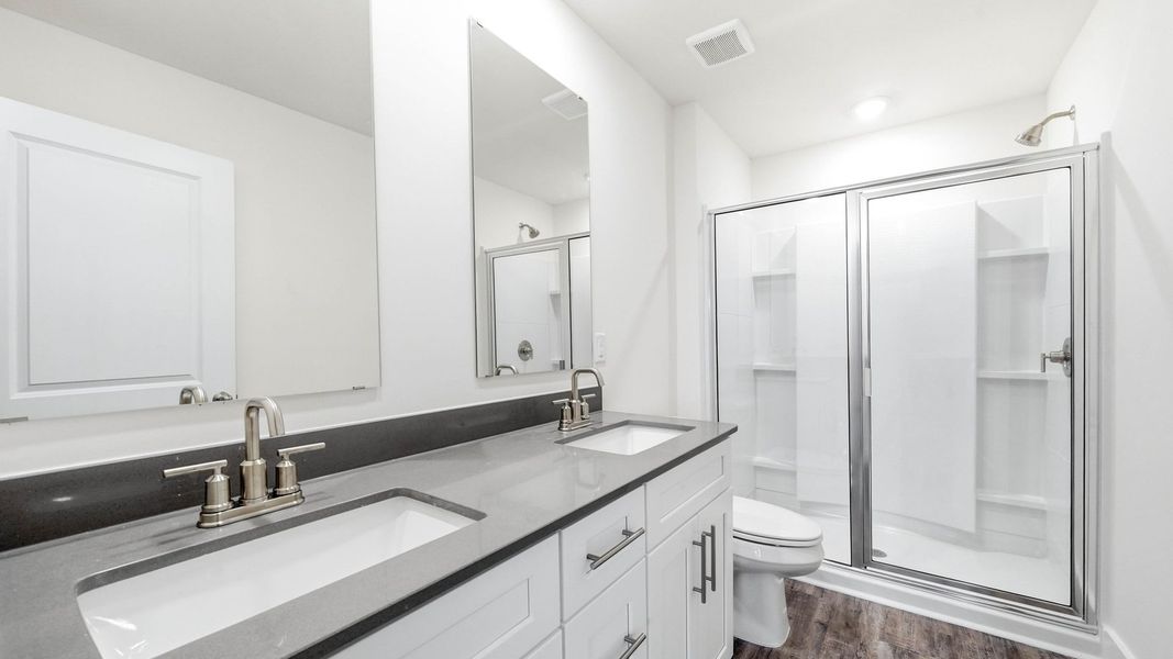 Furnished interior view inside a new home in The Arbor Townhomes, Kingsport (Image 7).