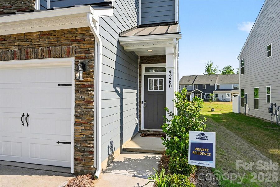 Exterior details and patio area of a home in , Harrisburg (Image 4). Exterior details and patio area of a home in , Harrisburg (Image 4).