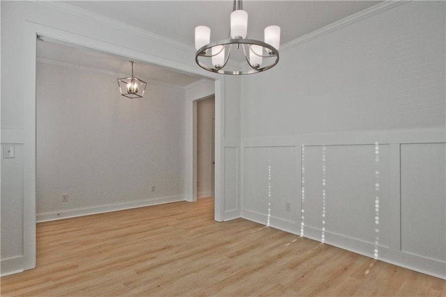 Spacious, unfurnished interior of a new home in Hellen Valley, Braselton (Image 12).