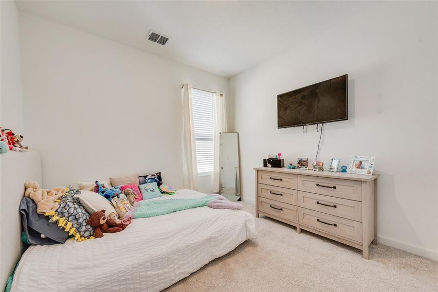 2nd Bedroom with Walk in Closet