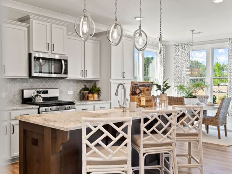 Representative furnished interior of a home built from the Wade by True Homes in Edgewater - The Links, Lancaster (Image 2). Representative furnished interior of a home built from the Wade by True Homes in Edgewater - The Links, Lancaster (Image 2).
