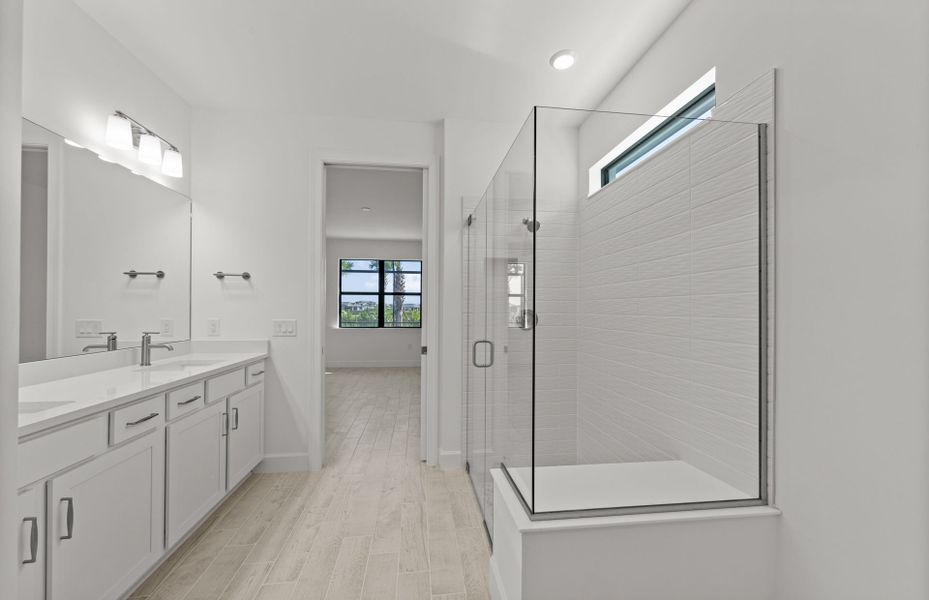 Furnished interior view inside a new home in Terreno, Naples (Image 5).