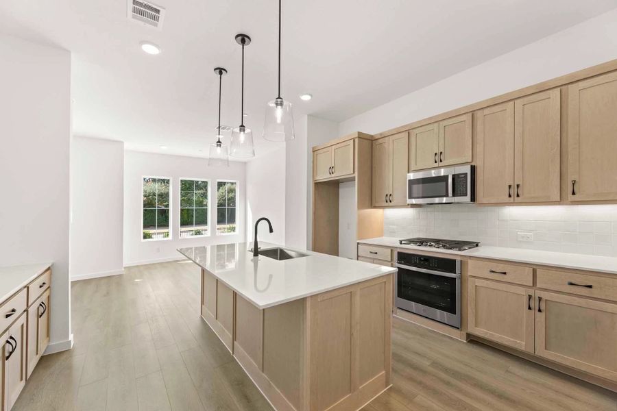Kitchen featuring the Artisan Collection