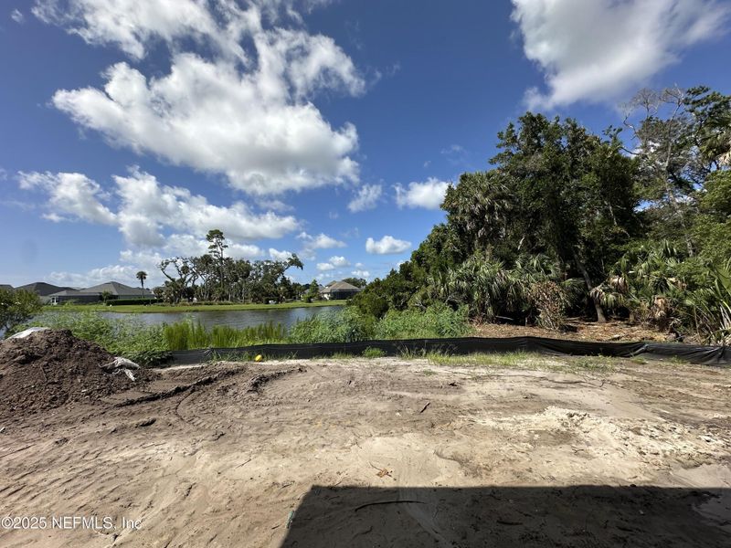 In-progress construction of a new home in Madeira, St. Augustine, FL (Image 38).