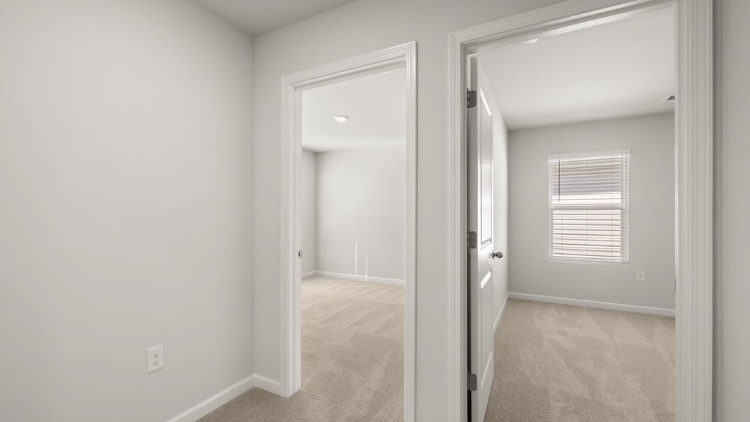 Spacious, unfurnished interior of a new home in The Islands, Beech Island (Image 28). Spacious, unfurnished interior of a new home in The Islands, Beech Island (Image 28).