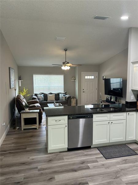 Furnished interior view inside a new home in , Dunnellon (Image 27).