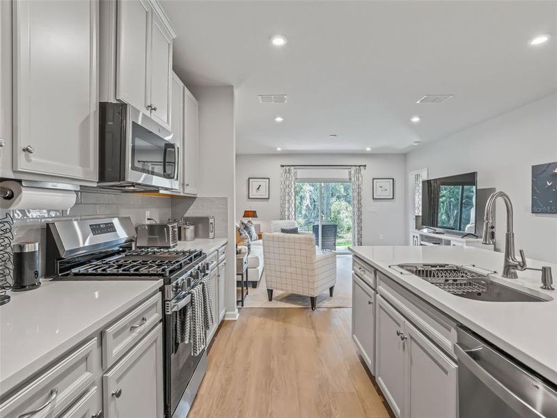 Furnished interior view inside a new home in , Lady Lake (Image 8). Furnished interior view inside a new home in , Lady Lake (Image 8).