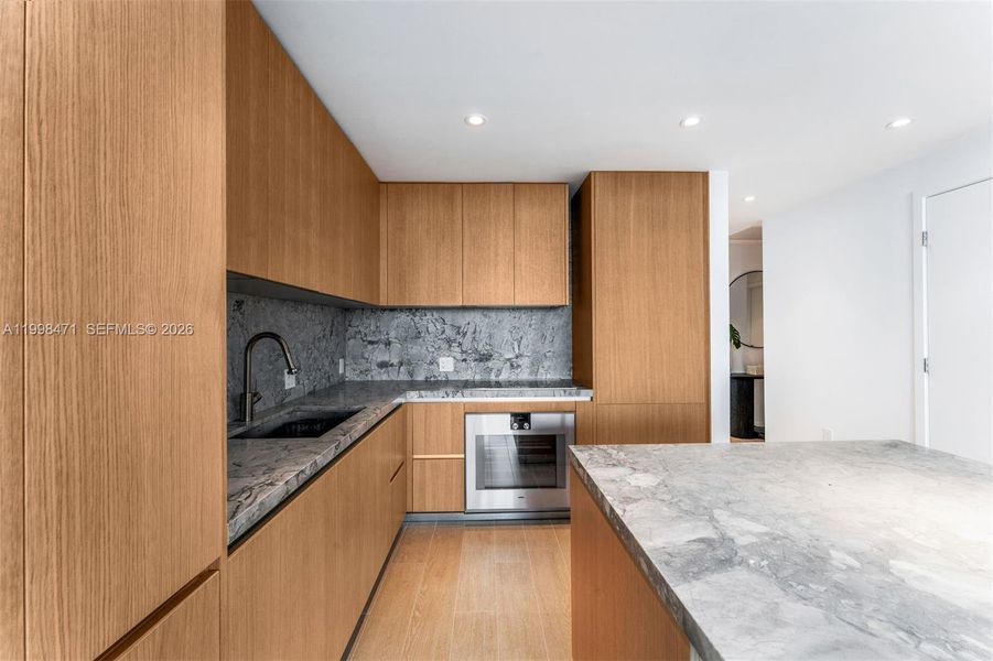 Close-up of interior finishes inside a home in , Miami Beach (Image 19).